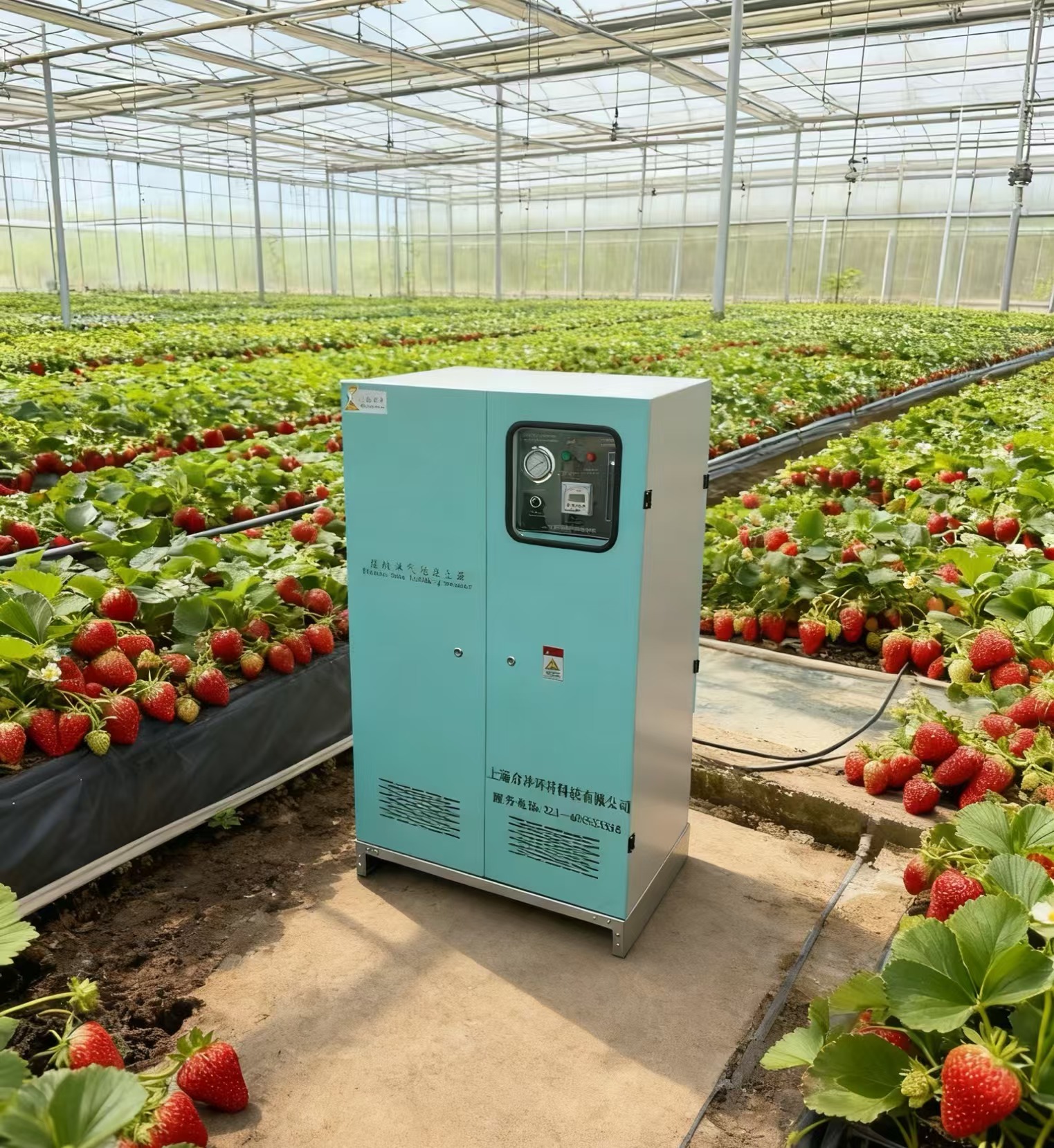 草莓种植微纳米气泡灌溉技术及优势