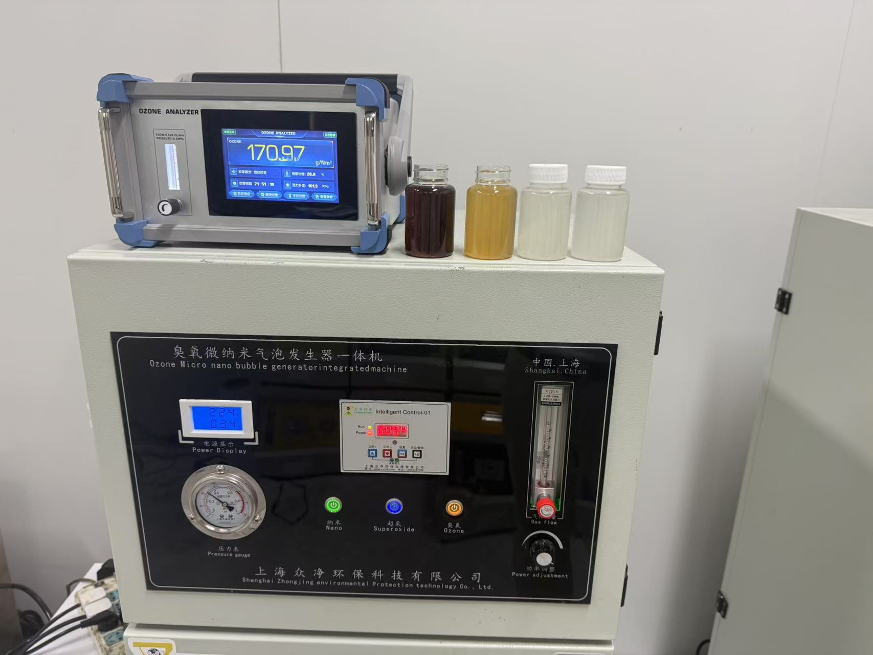 Shanghai Zhongjing Ozone Micro Nano Bubble Generator Manufacturer: Innovative Tool for Water Treatment Experiment